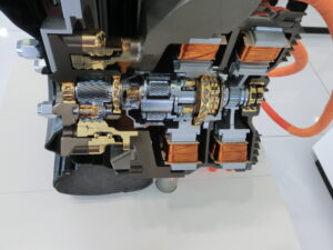 NSK Wheel Hub Motor Concept Model