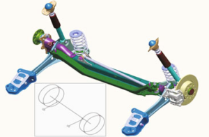 Twist Beam and Torsion Crank | EHFCV