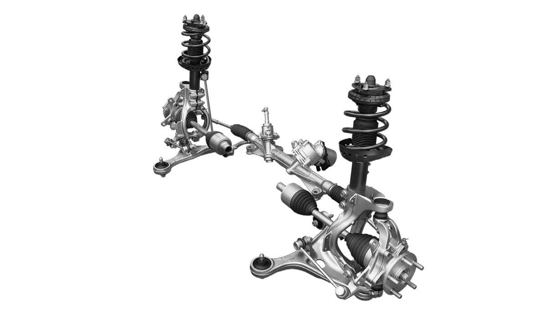 Honda Dual Axis Strut Front Suspension EHFCV