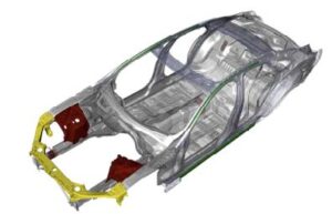 Jaguar XJ Metal Hybrid Approach