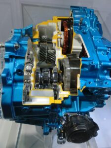 FWD Double-Axis 2-Motor Hybrid Transmission