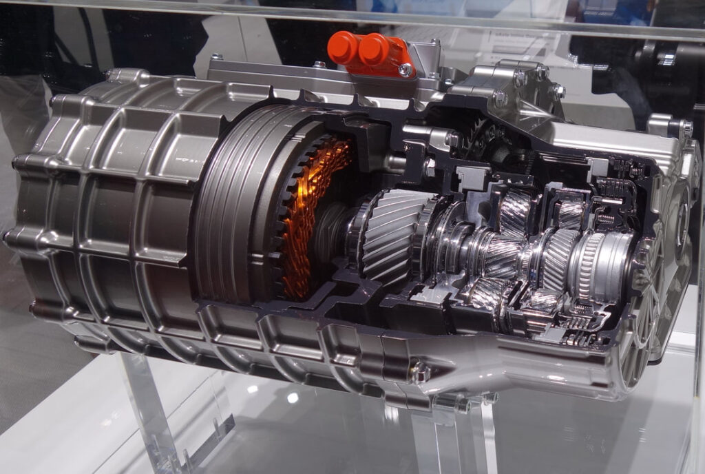 2-Speed eAxle Offset Design (150kW Class) | EHFCV