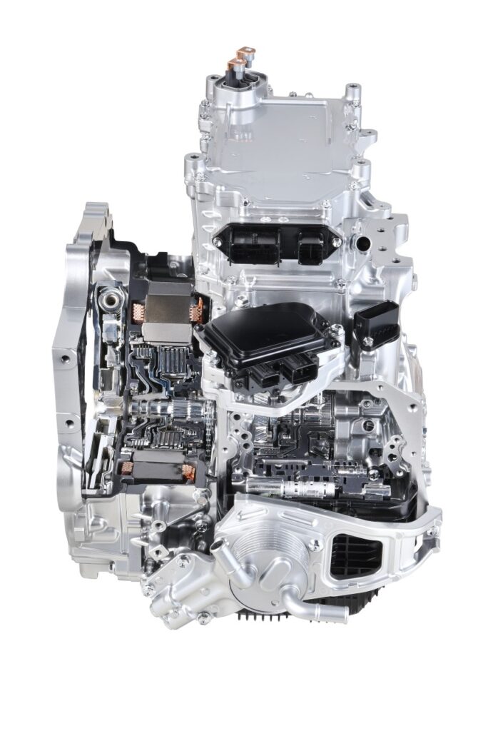 1 motor hybrid transmission