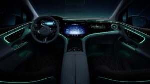 New Mercedes EQE SUV Interior