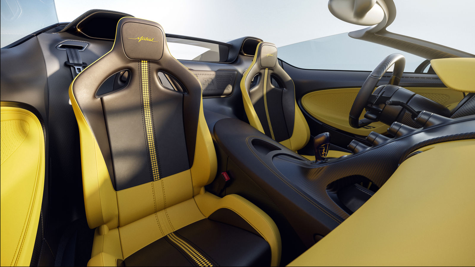 24 BUGATTI Roadster interior