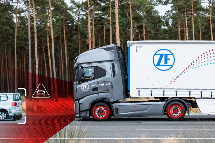 ZF Safety Innovation Truck with OnGuardMAX