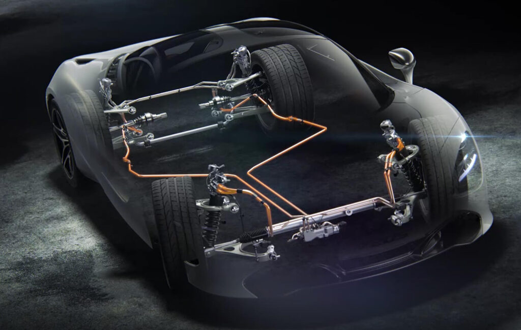 McLaren 720S Suspension System
