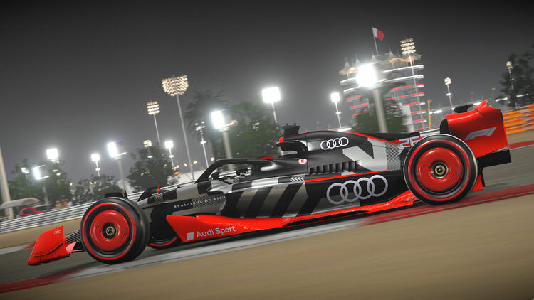 Audi F1 22 EA racing game