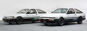 Toyota AE86 BEV Concept and AE86 H2…
