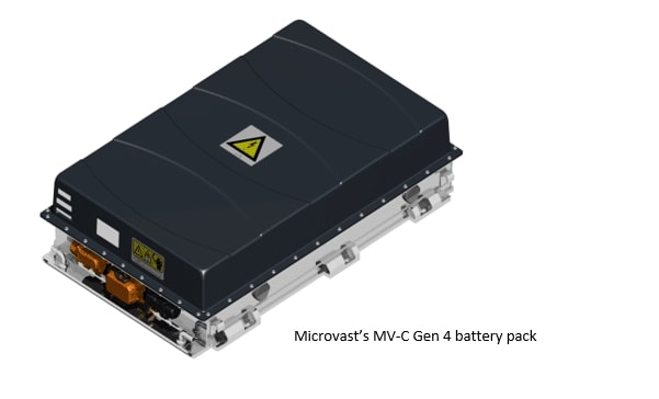 Microvast battery