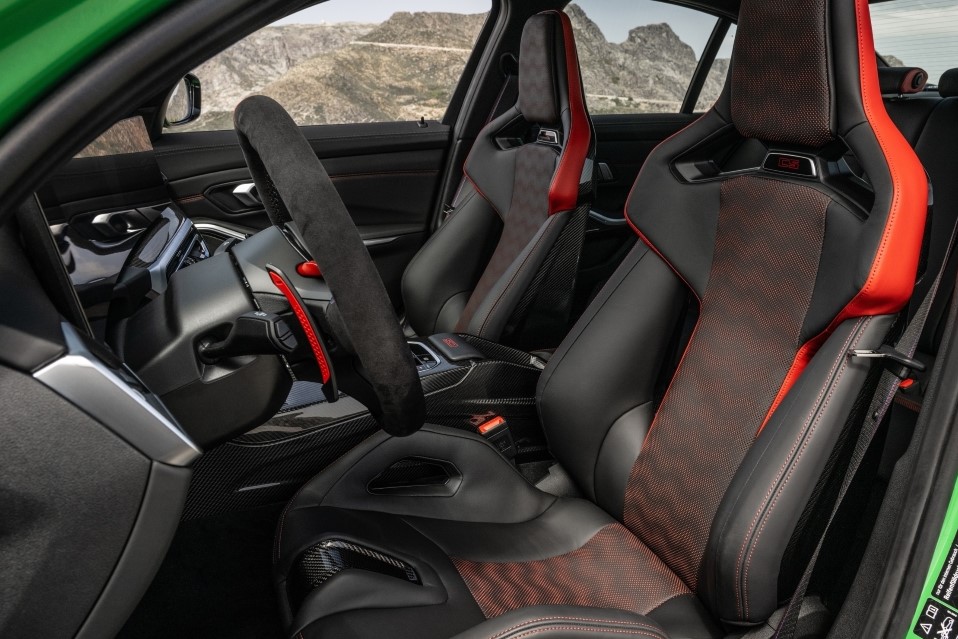 the all new bmw m3 c M Carbon bucket seats