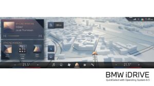 BMW iDrive QuickSelect with Operating System 8.5