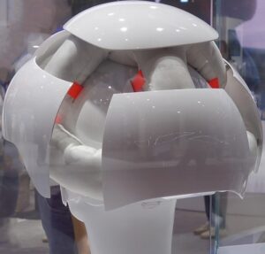 Autoliv Concept Bicycle Helmet with Integrated Airbag