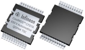 Infineon 650 V CoolMOS CFD7A in QDPAK…