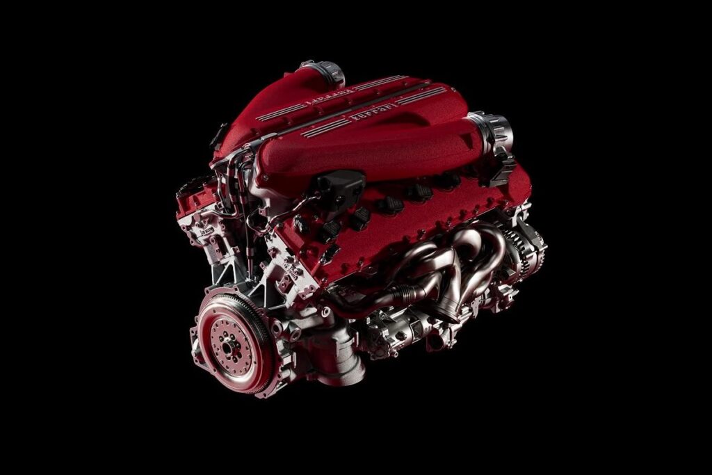 Ferrari 12Cilindri naturally aspirated V12 engine