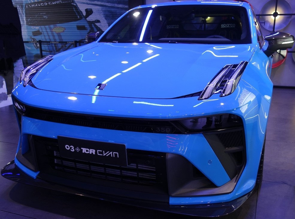 Lynk Co 03 TCR Cyan