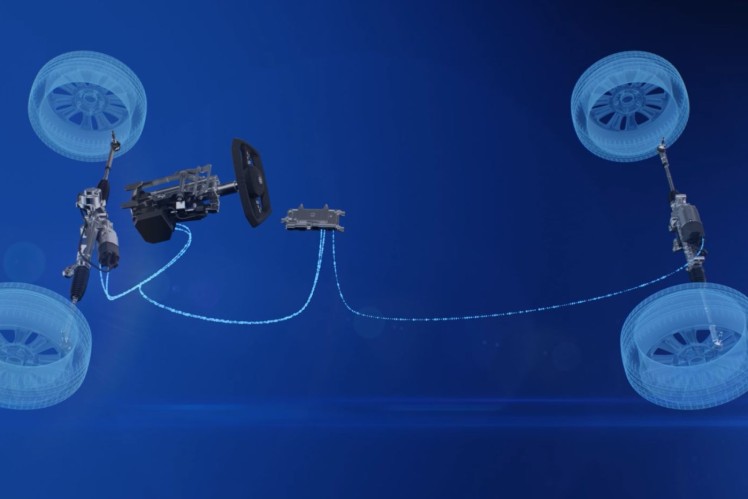 ZF Animation Intelligent All wheel Steering