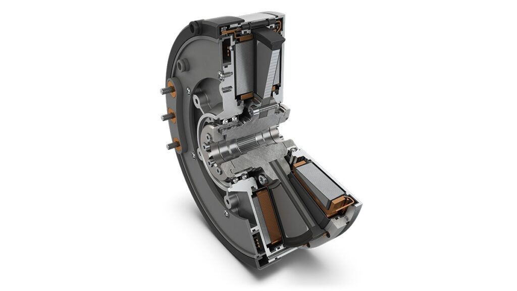 schaeffler 250 kW axial motor