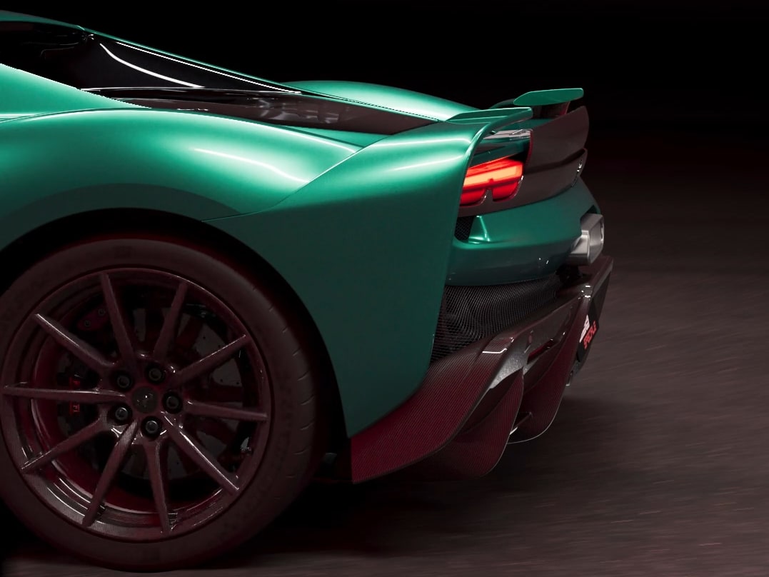Ferrari 296 Speciale Side Wings and Active Spoiler | EHFCV