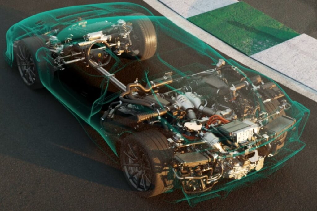 Ferrari 296 Speciale thermal management
