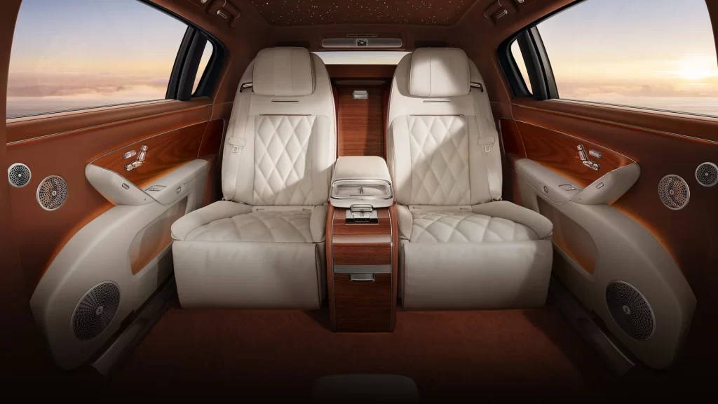 zunjie s800 wood rear seats