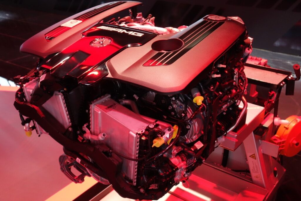 Mercedes AMG GT 63 4MATIC engine