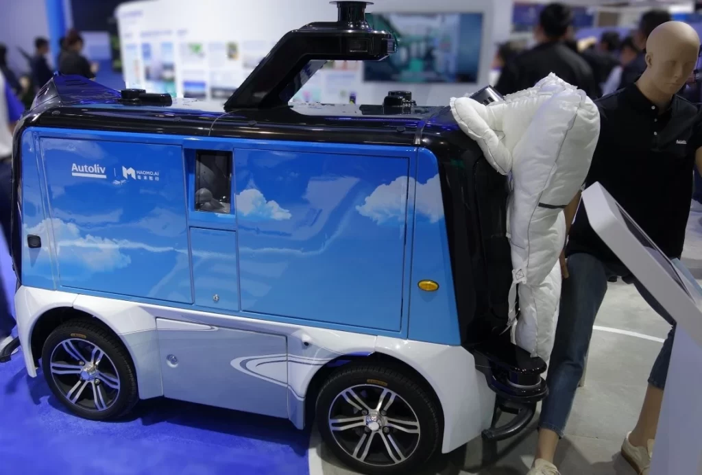 Autoliv Self Driving Delivery Vehicle PPA