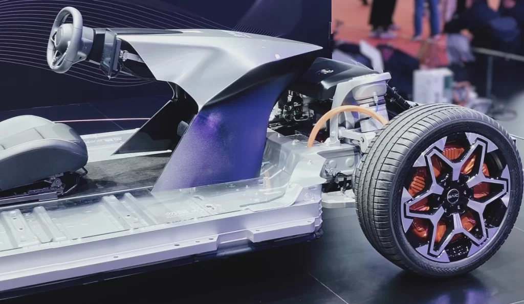 BAIC Decoupled Skateboard EV Platform
