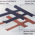 Baosteel Integrated Front Floor Frame Assembly