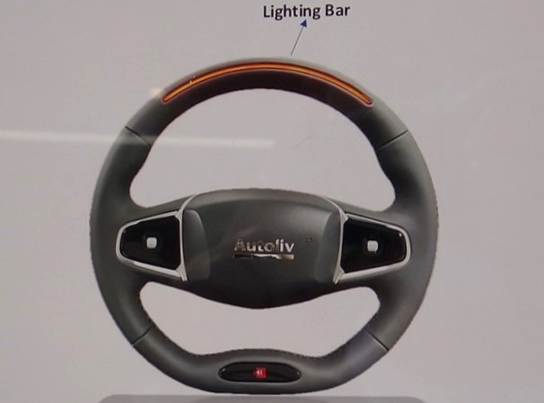 Autoliv 3 Zone HOD Intelligent steering wheel