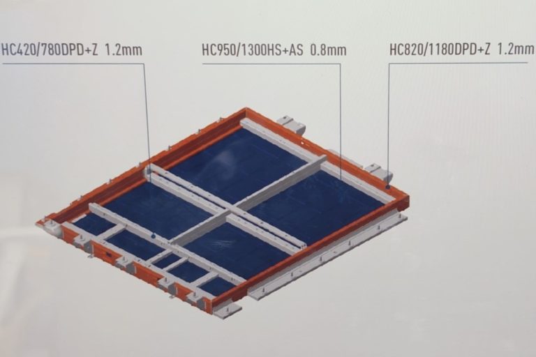 baosteel Battery Pack Roll Forming Dongfeng Liuzhou