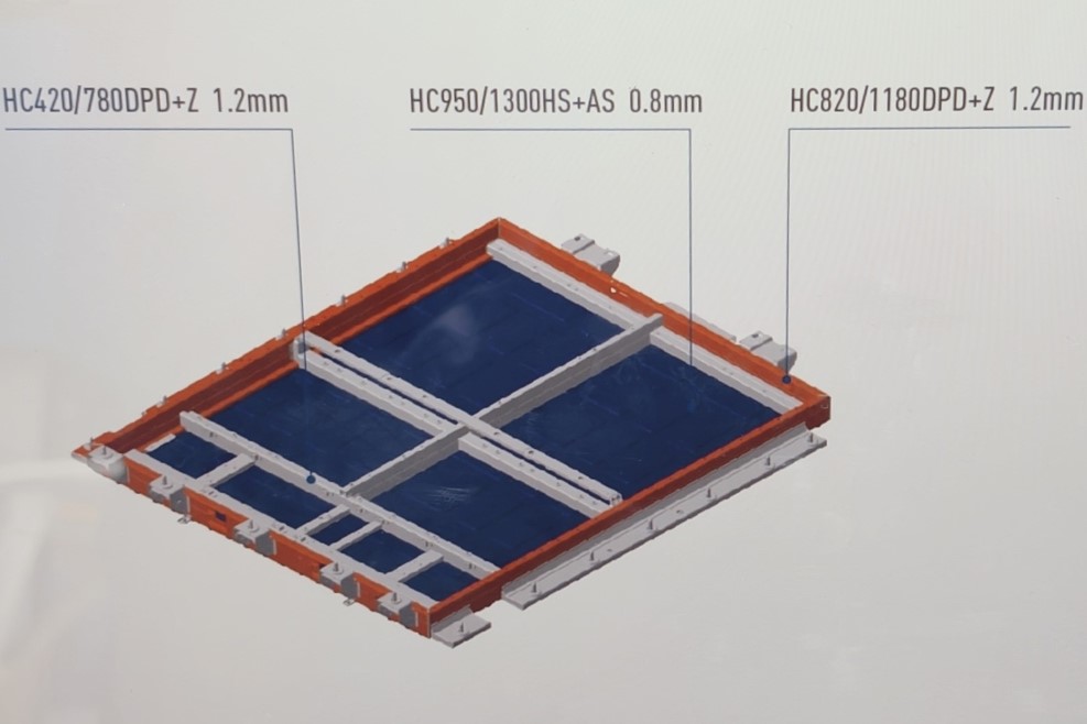 baosteel Battery Pack Roll Forming Dongfeng Liuzhou