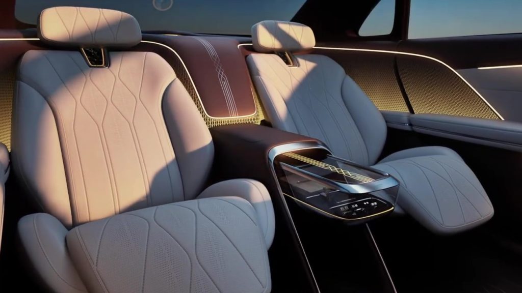 Geely Galaxy Light Gen 2 Concept rear seats