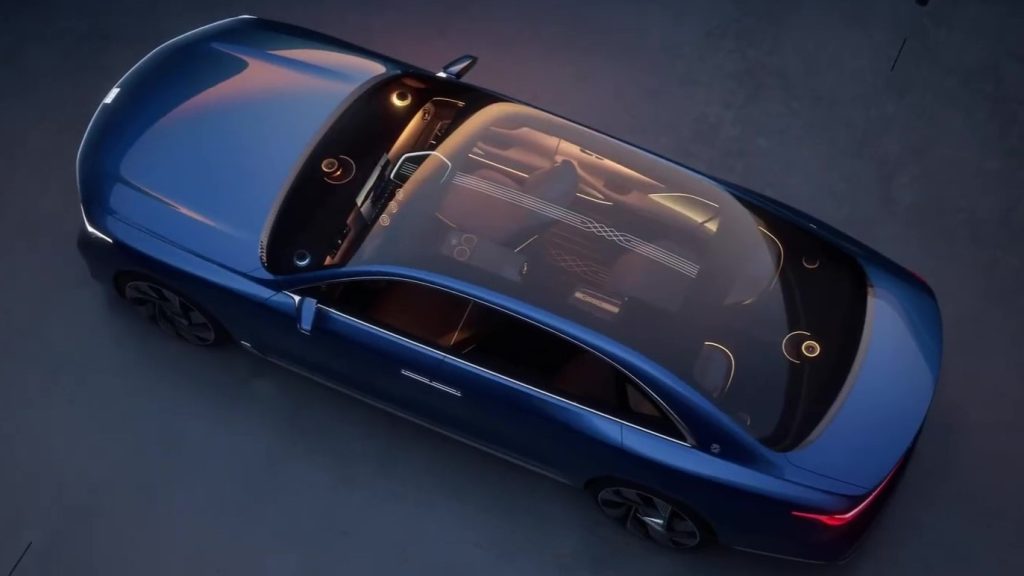 Geely Galaxy Light Gen 2 Concept roof