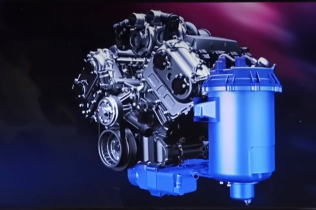 GWM V8 supercar track ready dry sump system