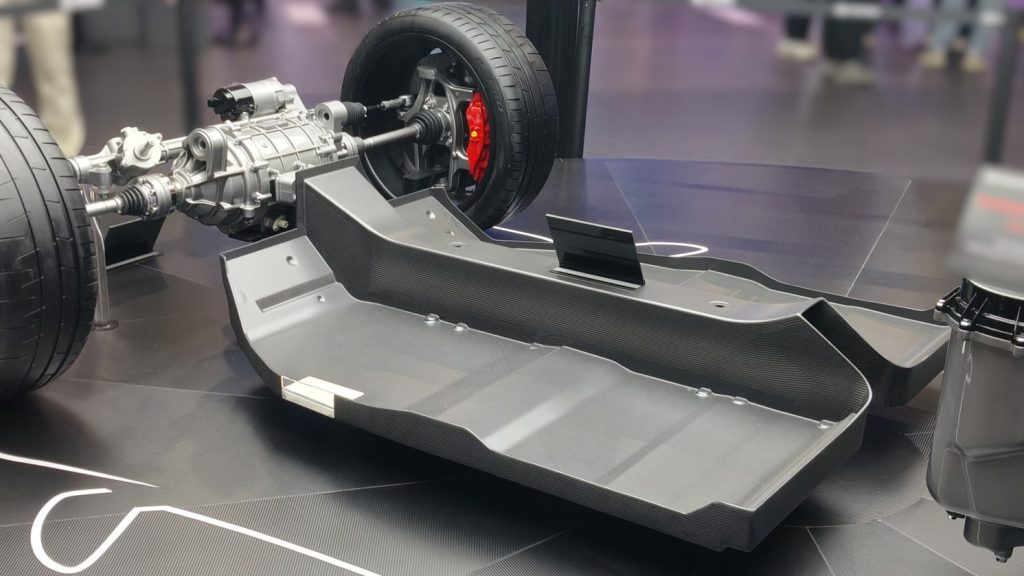 GWM dedicated mid engined V8 platform Monocoque Chassis