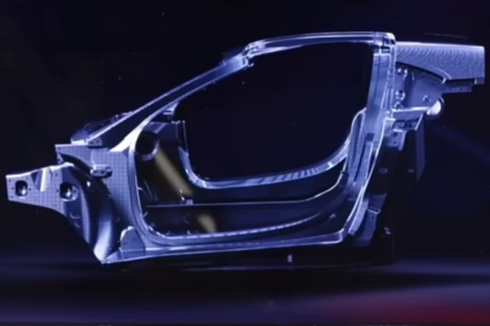 GWM mid engine V8 supercar Carbon fiber monocoque