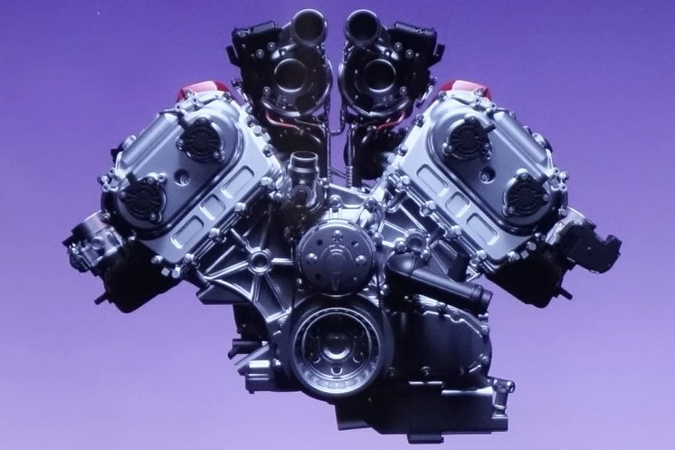 GWM supercar 90 degree twin turbo V8