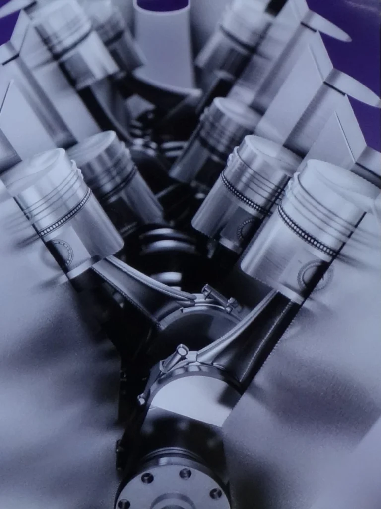 GWM supercar V8 engine modeling