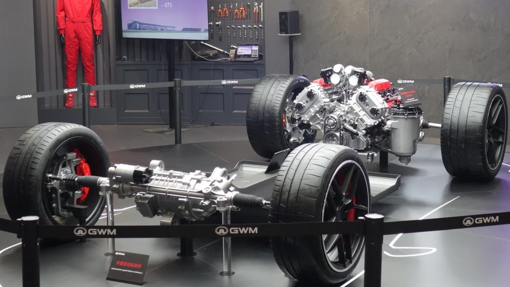 Great Wall Motor GWM Dedicated Mid Engined V8 Platform Architecture