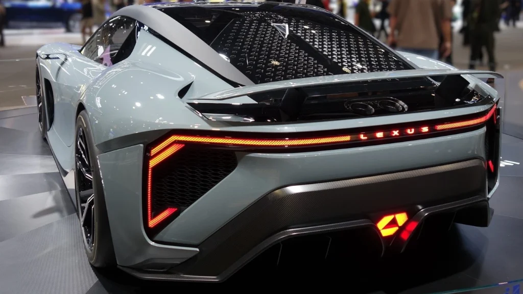 Lexus LFA Concept rear
