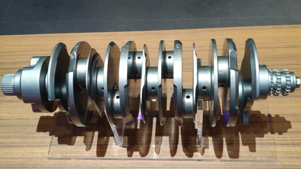 SOUO motorcycle Flat 8 crankshaft