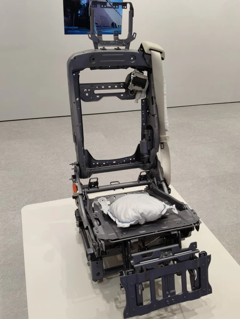 NIO Zero Gravity Seat structure