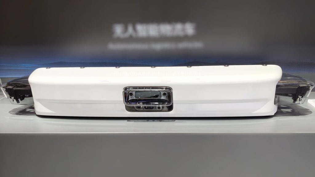 unmanned logistics vans autonomous driving module