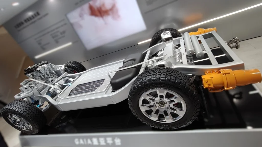 Chery GAIA off road Platform