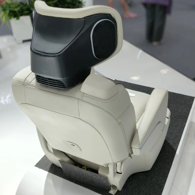 Motion Sickness Forecast and Mitigation System cooling blower