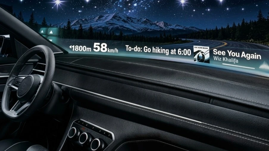 NanoAR Panoramic HUD Solution